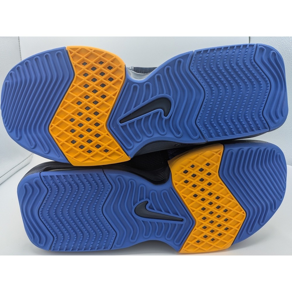 Nike Lebron Soldier‎ XIII 11 Men's Basketball Shoes Navy Blue Orange Lion Logo - Picture 9 of 14